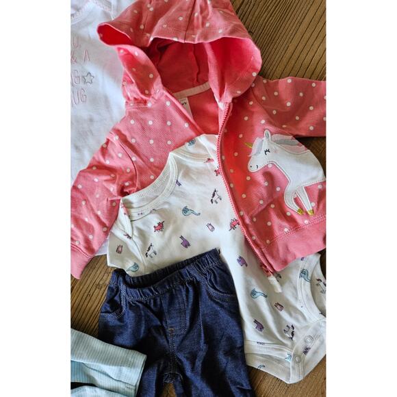 Carter's 3 Month Infant Girl 7 piece bundle New - Picture 3 of 4
